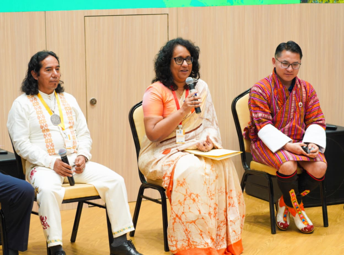 Prime Minister met with UNDP Global Head of Food and Agricultural Commodity Systems Practice at the Inaugural Global Conscious Food Systems Summit in Bhutan 